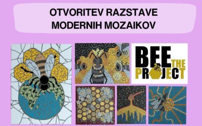 Razstava modernih mozaikov – Bee the project