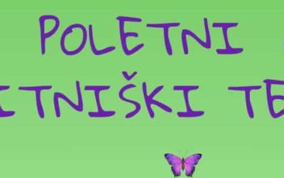 Poletni počitniški tedni – PRIJAVE